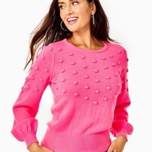 Lilly Pulitzer Tekla Sweater in Coral Sands size XS